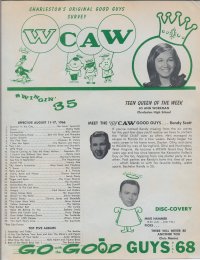 WCAW 1966 music survey
