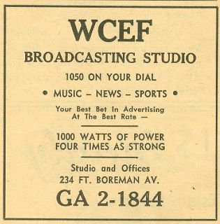 History of WCOM/WTAP/WKYG, Parkersburg, W. Va.